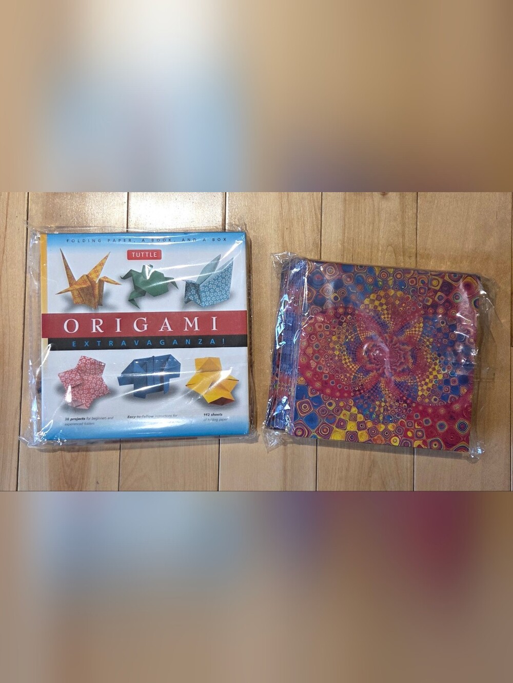 NEW Tuttle Origami Extravaganza & Extra Paper Lot